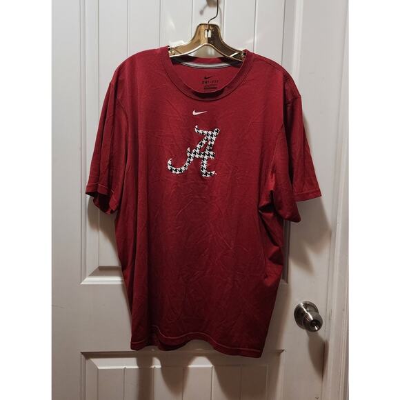 Nike Alabama Crimson Tide Dri-Fit Fit T-shirt NCAA Men's Size XL Athletic - Picture 2 of 7